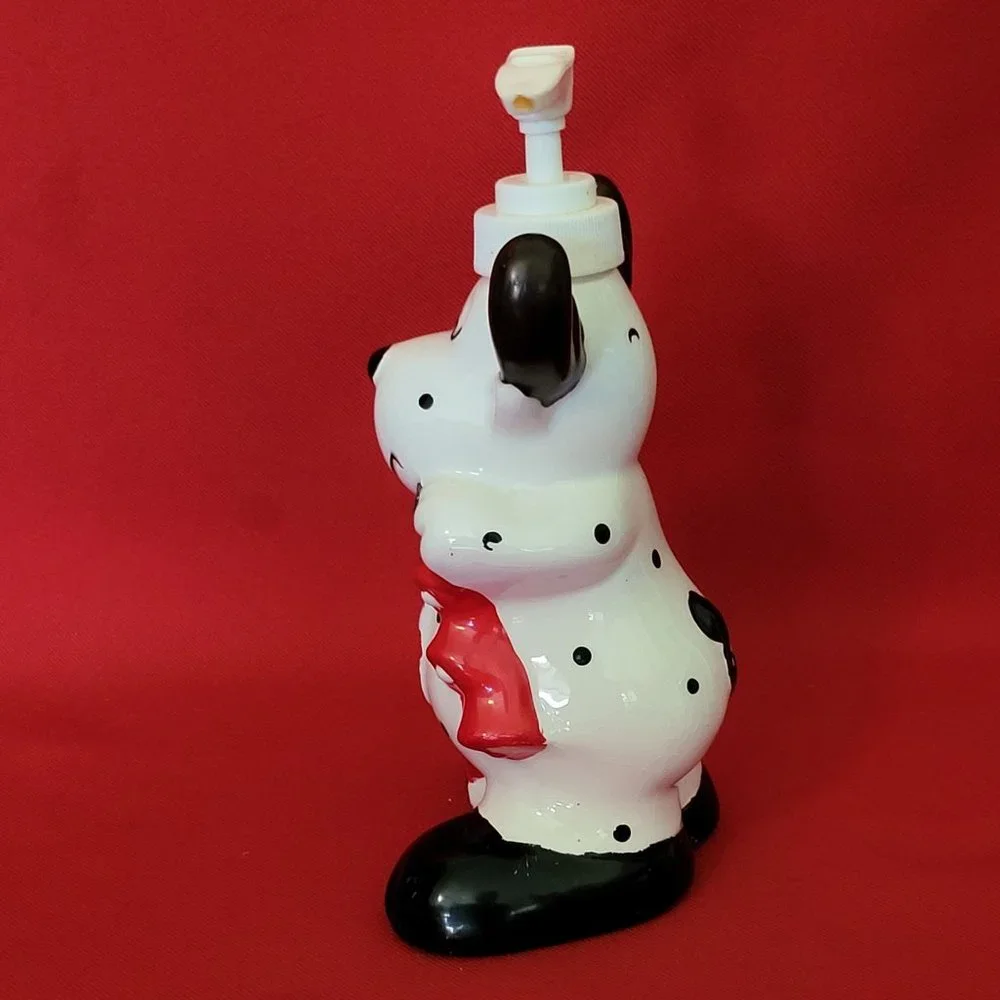 Ceramic Christmas Reindeer Soap Lotion Dispenser for Kitchen Bath